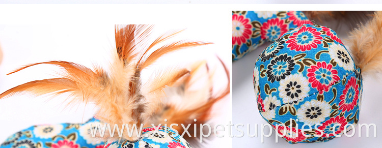 fish mouse ball feather cat toy catnip cat accessoires